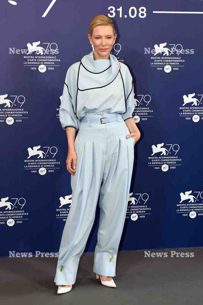 Venice Cate Blanchett attends the”Tar”Photocall